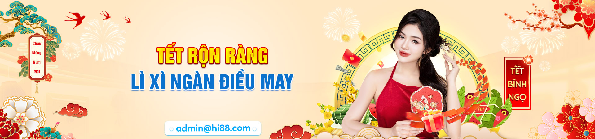 Banner sự kiện tết hi88